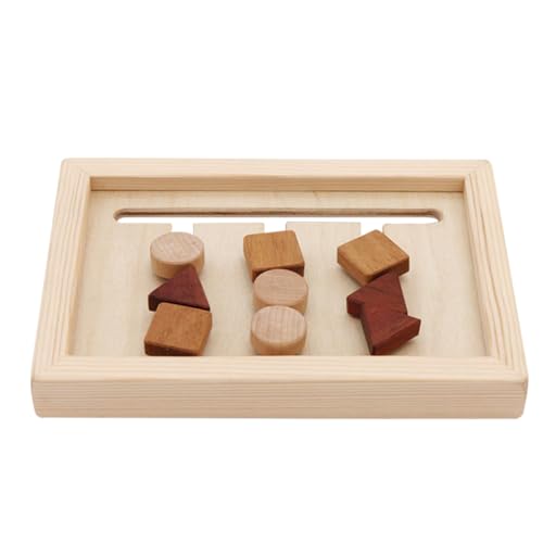 JOINPAYA Formsortier-Puzzle-Spielzeug Für Jungen Und Mädchen Pädagogisches Lernspielzeug Geometrische Stapelblöcke Baby-Montessori-Spielzeug Sicherheitsmaterial Aus Holz JOINPAYA Formsortier-Puzzle-Spielzeug Für Jungen Und Mädchen Pädagogisches Lernspielzeug Geometrische Stapelblöcke Baby-Montessori-Spielzeug Sicherheitsmaterial Aus Holz von JOINPAYA