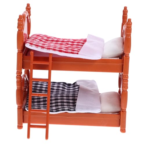 JOINPAYA 1 Satz Bettmodell Spielzeugbett Etagenbett Für Puppen Miniatur Puppenhaus Winzig Etagenbetten Für Puppen Mini-möbeldekoration Mini House Etagenbett Etagenbett-Ornament Abs JOINPAYA 1 Satz Bettmodell Spielzeugbett Etagenbett Für Puppen Miniatur Puppenhaus Winzig Etagenbetten Für Puppen Mini-möbeldekoration Mini House Etagenbett Etagenbett-Ornament Abs von JOINPAYA