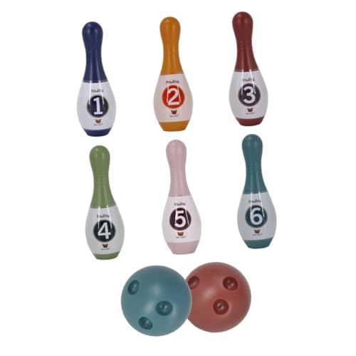 JOINPAYA 1 Satz Bowlingkugel Kinderspielzeug Für Draußen Bowling-Set Für Bowling- Eltern- -interaktives Indoor-Outdoor-Spiele Plastik von JOINPAYA