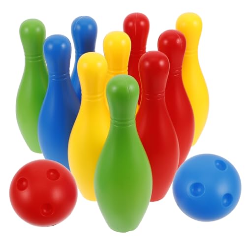 JOINPAYA 1 Satz Bowlingkugel Mini-Bowling Kleinkindspielzeug -Bonbonglas Ring Kinderräder für Kleinkinder Karnevalsspiele Outdoor-Bowling Bowling- Sport JOINPAYA 1 Satz Bowlingkugel Mini-Bowling Kleinkindspielzeug -Bonbonglas Ring Kinderräder für Kleinkinder Karnevalsspiele Outdoor-Bowling Bowling- Sport von JOINPAYA