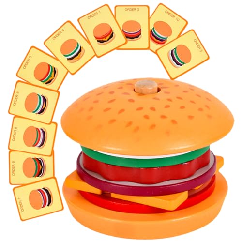 JOINPAYA 1 Satz Burger- Feinmotorik- Für Kleinkinder 1-3 Lernspielzeug Für 3-jährige Kognition Stapeln Lustige Essensspielzeuge Erkenntnis Für Kinderbedarf Holz JOINPAYA 1 Satz Burger- Feinmotorik- Für Kleinkinder 1-3 Lernspielzeug Für 3-jährige Kognition Stapeln Lustige Essensspielzeuge Erkenntnis Für Kinderbedarf Holz von JOINPAYA