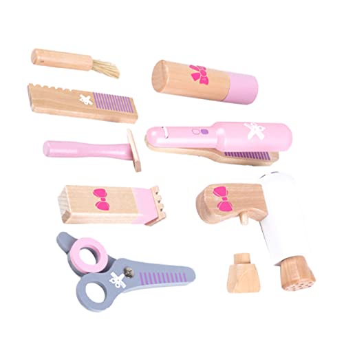 JOINPAYA 1 Satz Cartoon-Haarschneider für frisierset babytragetuch Toys spielsachen frisierset Mini Holzbrot Holz haarschnitt versorgung hölzern von JOINPAYA