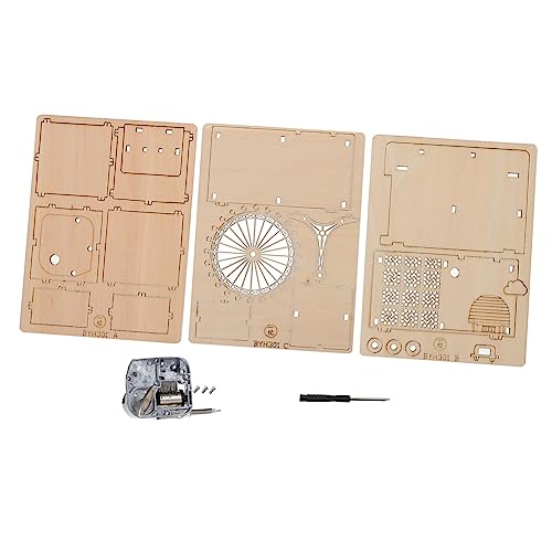 JOINPAYA 1 Satz DIY Holz Puzzle Modellset mit Musikbox und Stifthalter Kreatives für Familienbindung Komplettes Zubehör für Einfachen Zusammenbau Sicheres Material für Unbesorgtes von JOINPAYA