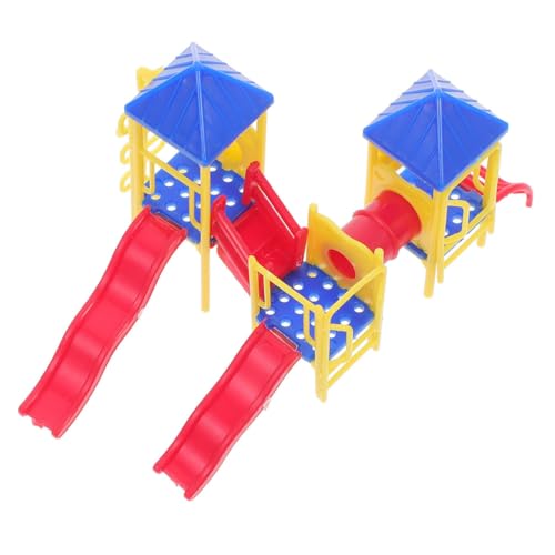JOINPAYA Miniatur-rutsche Miniatur-Spielplatz Mini-Spielplatz Ornamente Tisch von JOINPAYA