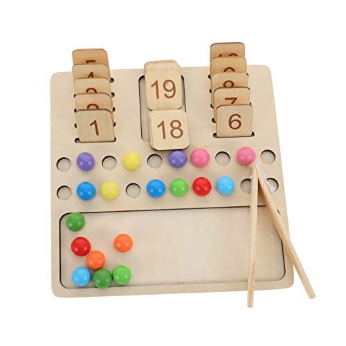 JOINPAYA 1 Satz Digitales kognitives Board spaß schürze jigköpfe Puzzle kinderl barn knobelei spielwaren kiddibuzz Lehrmittel Rechentafeln Unterrichtsmaterialien hölzern von JOINPAYA