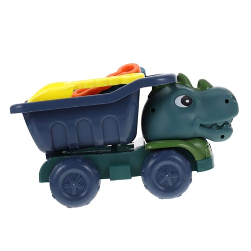 JOINPAYA 1 Satz Dinosaurier -ATV - Dinosaurier-sandspielzeug Sandkastenwagen Dinosaurier-LKW- Strand Sand-Dinosaurier-Fahrzeuge Schaufelndes Sandspielzeug Plastik von JOINPAYA