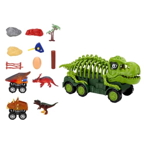 JOINPAYA 1 Satz Dinosaurier Fressendes Auto -Auto- -rutschauto Neuartiges Dinosaurierspielzeug Kinderautospielzeug Jungenauto Babyautospielzeug Plastik Green von JOINPAYA