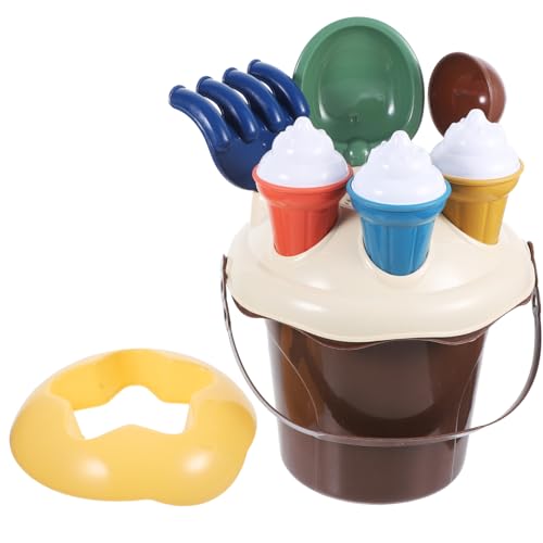 JOINPAYA Verspieltes Strandspielzeug-Set Für Jungen Und Mädchen Sandspielzeug Eiscreme-Formen Zum Spielen Im Freien Im Hinterhof Zufällige Farbe von JOINPAYA