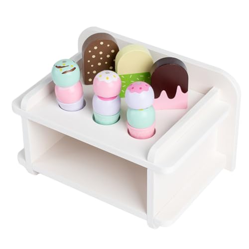 JOINPAYA 1 Satz Eisstation Aus Holz Simulation Eiswaffel Künstliche Eiskegel Eistüte Eiswaffel Aus Holz Eiscreme-holzmodell Falsche Eiswaffel Gefälschte Eiswaffel Weiß Hölzern JOINPAYA 1 Satz Eisstation Aus Holz Simulation Eiswaffel Künstliche Eiskegel Eistüte Eiswaffel Aus Holz Eiscreme-holzmodell Falsche Eiswaffel Gefälschte Eiswaffel Weiß Hölzern von JOINPAYA