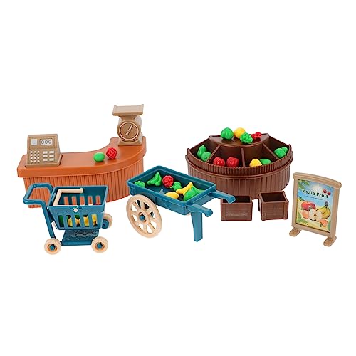 JOINPAYA 1 Satz Essen im Puppenhaus für kinderspielzeug spielsachen für Simulation Obstladen Design Kid Toys Mini-Szenendekore Mini-Essen Plastik von JOINPAYA