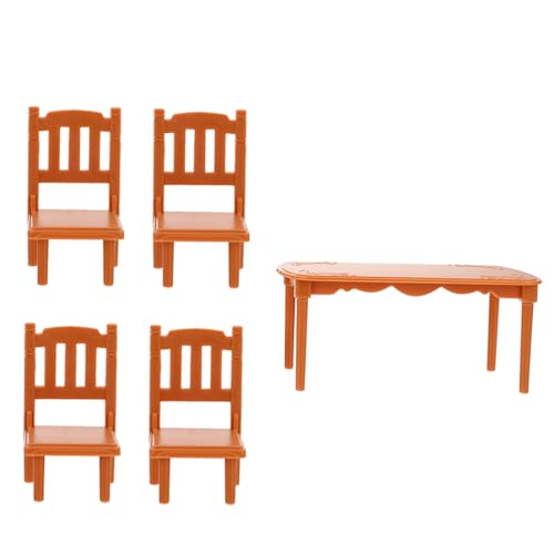 JOINPAYA 1satz Miniatur Möbelset Für Puppenhäuser Kreativer Mini Esstisch Mit Stühlen Für Fantasievolles Spiel Zu Fördern Umweltschonendes Material Detailreiche Verarbeitung Für JOINPAYA 1satz Miniatur Möbelset Für Puppenhäuser Kreativer Mini Esstisch Mit Stühlen Für Fantasievolles Spiel Zu Fördern Umweltschonendes Material Detailreiche Verarbeitung Für von JOINPAYA
