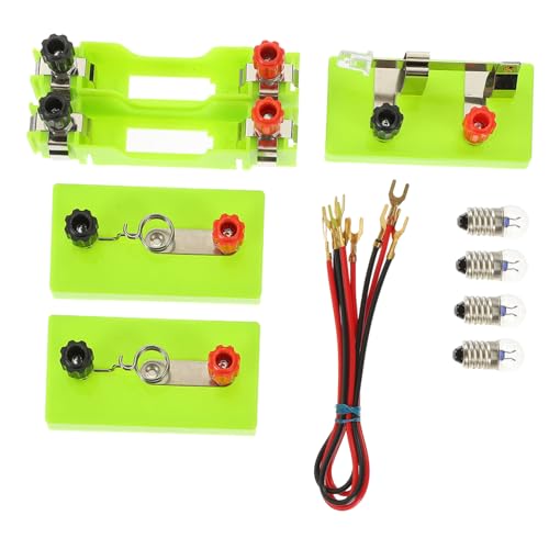 JOINPAYA Elektrischer Schaltkreisbausatz Für Kinder – Mint-bausatz – Elektronischer Schaltkreissatz – Experimentierkasten Mit Aa-batteriesockel von JOINPAYA