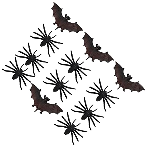 JOINPAYA 1 Satz Fledermaus-Spinnen-Requisiten Streich Schläger Halloween Fledermäuse Gefälscht Aufkleber Kostüm Künstlich Ornamente Abziehbilder Animatronik Black Sport von JOINPAYA