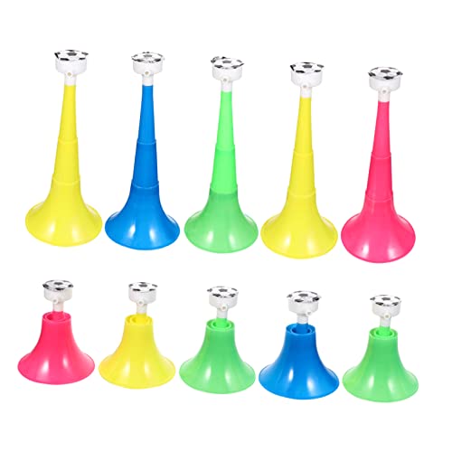 JOINPAYA 1 Satz Fußball Horn Kindertrompeten Cheer Jubelhorn Fussball Kinderhorn Hörner Fußballjubel Fußballspiel Horn Fußballspiel Trompete Krachmacher Horn Pp 10 Stück JOINPAYA 1 Satz Fußball Horn Kindertrompeten Cheer Jubelhorn Fussball Kinderhorn Hörner Fußballjubel Fußballspiel Horn Fußballspiel Trompete Krachmacher Horn Pp 10 Stück von JOINPAYA