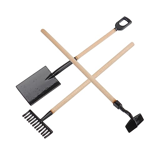 JOINPAYA 1 Satz Garten dreiteiliges Set Miniaturfiguren gefälscht Tür spielhaus zubehör draußen spielhaus Accessoires Mikrolandschaftsdekor Miniaturgartenwerkzeuge Legierung Black JOINPAYA 1 Satz Garten dreiteiliges Set Miniaturfiguren gefälscht Tür spielhaus zubehör draußen spielhaus Accessoires Mikrolandschaftsdekor Miniaturgartenwerkzeuge Legierung Black von JOINPAYA