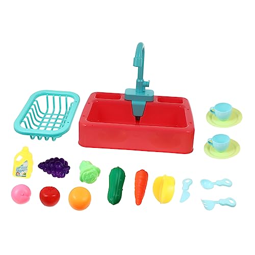 JOINPAYA Mini-küchen-spielset-Spielzeug 1 Set Elektrisches Geschirrspüler-Spielzeug Für Kinder Mit 360° Drehbarem Wasserhahn Pädagogischer Simulations-geschirrspüler Für Kinder von JOINPAYA
