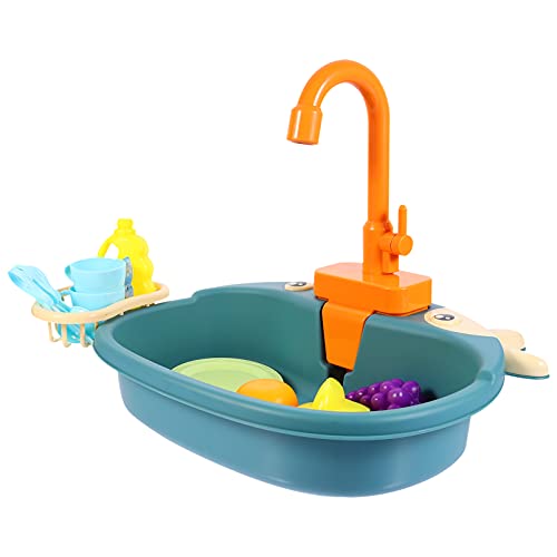 JOINPAYA Küchenspielzeug Für Kinder – Simulierter Geschirrspüler Für Den Kleinen Babybum – Pädagogisches Rollenspielspielzeug – Geruchsfreies Wasserspülbecken – Perfekt Für Kinder von JOINPAYA