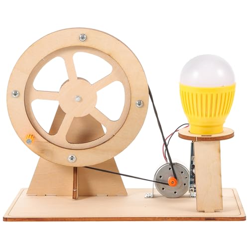 JOINPAYA 1 Satz Handgenerator Wissenschaftsspielzeug: Bausätze Aus Holz Stromgenerator Generator-wissenschafts-kit DIY Elektrischer Experimente Für Kinder Generator Experimentell Hölzern von JOINPAYA
