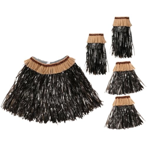 JOINPAYA 5-teiliges Hawaii-Outfit-grasrock-Set Für Damen Hula-Rock Für Den Rock Zum Luau-Thema Foto-Requisite JOINPAYA 5-teiliges Hawaii-Outfit-grasrock-Set Für Damen Hula-Rock Für Den Rock Zum Luau-Thema Foto-Requisite von JOINPAYA