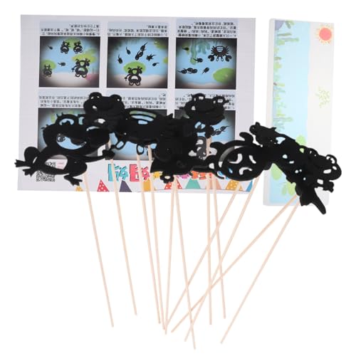JOINPAYA 1 Satz Hilfsmittel Für Den Kindergarten Handschattenpuppe Lernspielzeug Marionettenpuppe Schattenpuppenausschnitte Für Sensorisches Spiel Chinesische Puppe Papier Black JOINPAYA 1 Satz Hilfsmittel Für Den Kindergarten Handschattenpuppe Lernspielzeug Marionettenpuppe Schattenpuppenausschnitte Für Sensorisches Spiel Chinesische Puppe Papier Black von JOINPAYA