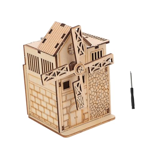 JOINPAYA 1 Satz Hölzerne Puzzle -Musikbox Form Windmühle Musikspielzeug Rätselbauenwürfel dreidimensionale Rätsel Puzzle- Puzzles Puzzletafel Musikboxen Braun JOINPAYA 1 Satz Hölzerne Puzzle -Musikbox Form Windmühle Musikspielzeug Rätselbauenwürfel dreidimensionale Rätsel Puzzle- Puzzles Puzzletafel Musikboxen Braun von JOINPAYA