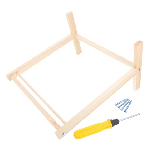 JOINPAYA 1 Satz Holz Kleiderständer für Puppen Puppenkleiderbügel mit Stabilem Design für Aufbewahrung von Puppenbekleidung im Puppenhaus Charmantes Möbelzubehör für Kreative Dekoration JOINPAYA 1 Satz Holz Kleiderständer für Puppen Puppenkleiderbügel mit Stabilem Design für Aufbewahrung von Puppenbekleidung im Puppenhaus Charmantes Möbelzubehör für Kreative Dekoration von JOINPAYA