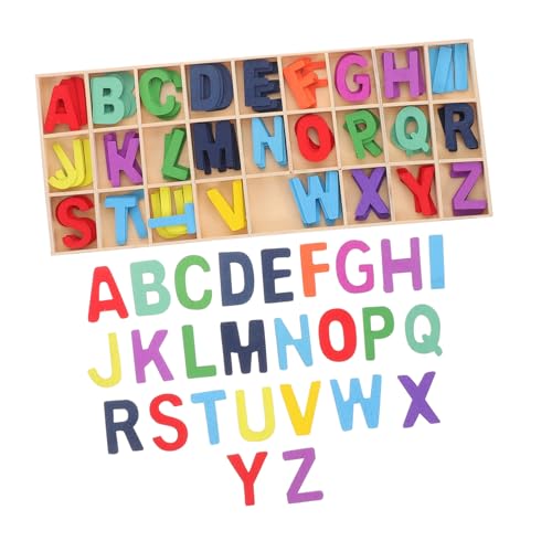 JOINPAYA 1 Satz Holzbriefspielzeug Bildung Lernspielzeug Alphabet-rätsel Cartoon-lernspielzeug Farberkennungsspielzeug Kinderzubehör Lustiges Alphabetspielzeug Lustiges Kinderspielzeug JOINPAYA 1 Satz Holzbriefspielzeug Bildung Lernspielzeug Alphabet-rätsel Cartoon-lernspielzeug Farberkennungsspielzeug Kinderzubehör Lustiges Alphabetspielzeug Lustiges Kinderspielzeug von JOINPAYA