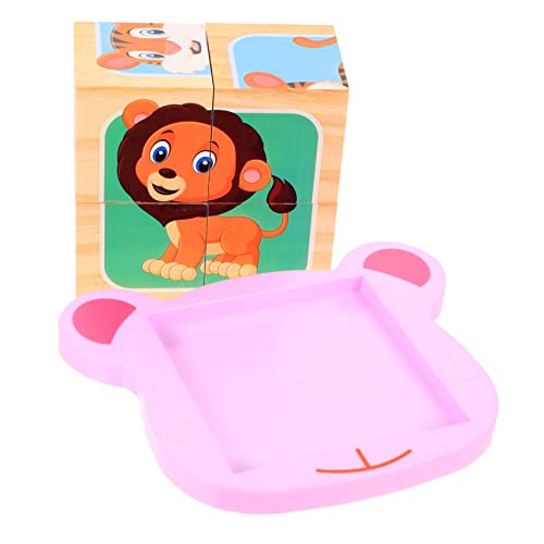 JOINPAYA 1 Satz Holzpuzzle Tierdesign für Interaktives Blockspielzeug aus Hochwertigem Holz Fördert Kognitive Fähigkeiten und Motorische Geschicklichkeit für Kleinkinder und Vorschulkinder JOINPAYA 1 Satz Holzpuzzle Tierdesign für Interaktives Blockspielzeug aus Hochwertigem Holz Fördert Kognitive Fähigkeiten und Motorische Geschicklichkeit für Kleinkinder und Vorschulkinder von JOINPAYA