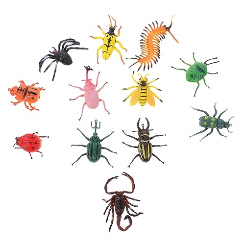 JOINPAYA Realistisches Sammelfiguren-Set Mini-simulationsspielzeug Für Jungen Und Mädchen Pädagogische Insektenmodelle Glattes PVC-Material 1 Set von JOINPAYA