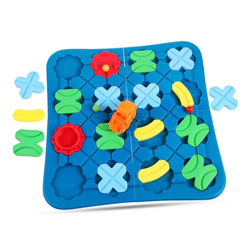 JOINPAYA 1 Satz Intellektuelles Schienenspielzeug Für Von 4 Bis 8 Jahren Labyrinthbretter Für Who Ausbildung Puzzle-Track Teaser Lernspielzeug Für 5-jährige Bauspiele Plastik von JOINPAYA