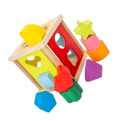 JOINPAYA Entzückendes Pädagogisches Lernspielzeug Geometrische Bausteine holzspielzeug Kinderspielzeug JOINPAYA Entzückendes Pädagogisches Lernspielzeug Geometrische Bausteine holzspielzeug Kinderspielzeug von JOINPAYA