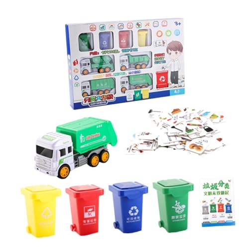 JOINPAYA 1 Satz Kategorie Spielzeugautos Pädagogisches Kinderspielzeug Zum Sortieren Von Müll Mülleimer Kognitionsspielzeug Für Müllsortierer Plastik JOINPAYA 1 Satz Kategorie Spielzeugautos Pädagogisches Kinderspielzeug Zum Sortieren Von Müll Mülleimer Kognitionsspielzeug Für Müllsortierer Plastik von JOINPAYA