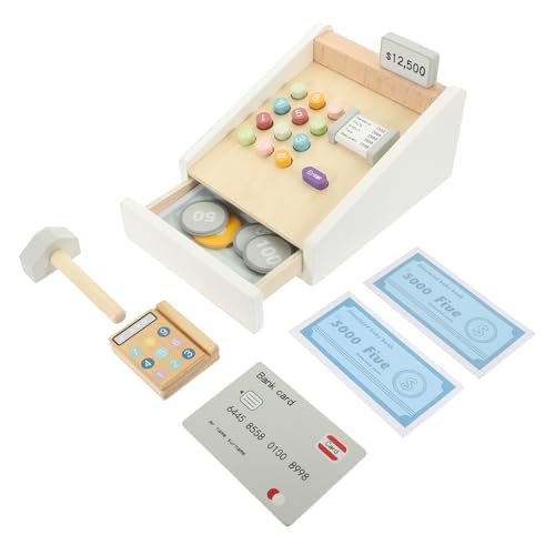 JOINPAYA 1 Satz Kinderkasse stifteset registrierkasse Holzkasse spielkasse kaufladenzubehor Kinderspielzeug aus Holz Kindergeburtstagsgeschenk Hausrequisite JOINPAYA 1 Satz Kinderkasse stifteset registrierkasse Holzkasse spielkasse kaufladenzubehor Kinderspielzeug aus Holz Kindergeburtstagsgeschenk Hausrequisite von JOINPAYA