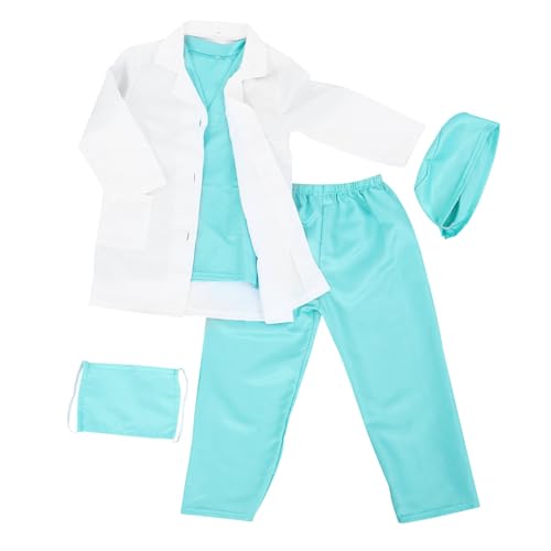 JOINPAYA Pädagogisches Kinder Arzt Kleid Bis Kostüm Kid Arzt Fantasievolles Spielen JOINPAYA Pädagogisches Kinder Arzt Kleid Bis Kostüm Kid Arzt Fantasievolles Spielen von JOINPAYA