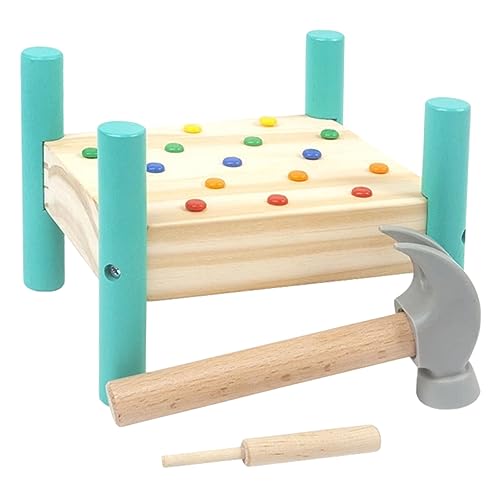 JOINPAYA Spielzeugset Für Die Früherziehung 1 Set Pädagogisches Klopfspielzeug Für Kinder Leuchtende Farben Für Jungen Und Mädchen von JOINPAYA