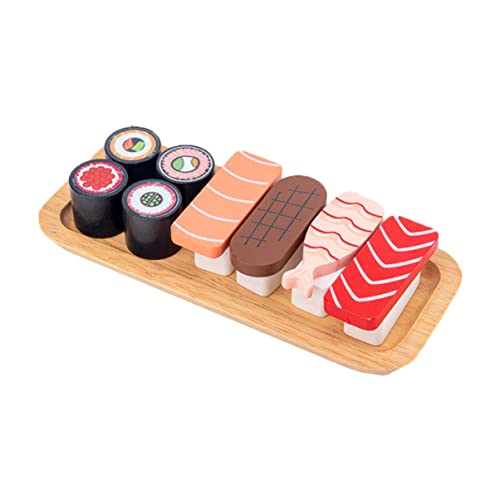 JOINPAYA 1 Satz Kognitives Für Lebensmittel Sushi-zubereitungsset Sushi-Hersteller Sushi- Sushi-Roller Modell-Sushi Sushi-Matte Küchenspielzeug Kinderspielzeug Hölzern JOINPAYA 1 Satz Kognitives Für Lebensmittel Sushi-zubereitungsset Sushi-Hersteller Sushi- Sushi-Roller Modell-Sushi Sushi-Matte Küchenspielzeug Kinderspielzeug Hölzern von JOINPAYA