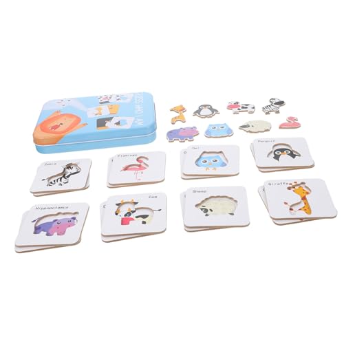 JOINPAYA Holzpuzzle Für Kinder Spielzeug Interaktives Lernspiel Pädagogisches Spielzeugset von JOINPAYA
