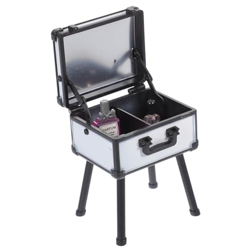 JOINPAYA 1 Satz Kosmetikkoffer aufbwahrungs-Box aubewahrbox Cosmetic case flurkommode dollhaus Kosmetiktasche puppenhaus kleines Kosmetikset Mini-Kosmetikset Kosmetikspielzeug Plastik Black JOINPAYA 1 Satz Kosmetikkoffer aufbwahrungs-Box aubewahrbox Cosmetic case flurkommode dollhaus Kosmetiktasche puppenhaus kleines Kosmetikset Mini-Kosmetikset Kosmetikspielzeug Plastik Black von JOINPAYA