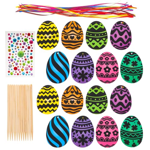 JOINPAYA 1 Satz Kratzbemalte Ostereier Basteln Für Eierhandwerk Ostergeschenke Für Rubbellos Kinderversorgung Dekoratives Partyspielzeug Osterhandwerk Kratzbilder Black Papier JOINPAYA 1 Satz Kratzbemalte Ostereier Basteln Für Eierhandwerk Ostergeschenke Für Rubbellos Kinderversorgung Dekoratives Partyspielzeug Osterhandwerk Kratzbilder Black Papier von JOINPAYA