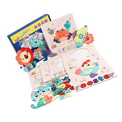 JOINPAYA 1 Satz Kreatives Lernspielzeug für Puzzle mit Schnappverschluss Fördert Kognitive Fähigkeiten und Geschicklichkeit für Frühes Lernen und Spielspaß von JOINPAYA