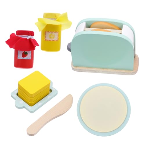 JOINPAYA 1 Satz Küchenspielzeug für interaktives küche Holzspielzeug Set Toy Kitchen Toaster für Cosplay- für hölzern JOINPAYA 1 Satz Küchenspielzeug für interaktives küche Holzspielzeug Set Toy Kitchen Toaster für Cosplay- für hölzern von JOINPAYA