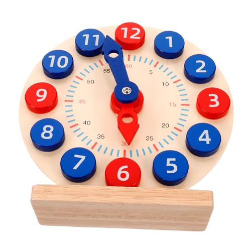 JOINPAYA Holzuhr Für Jungen Und Lehruhr Kognitionsuhr Spielzeug Der Intellektuellen Entwicklung Spielzeug JOINPAYA Holzuhr Für Jungen Und Lehruhr Kognitionsuhr Spielzeug Der Intellektuellen Entwicklung Spielzeug von JOINPAYA