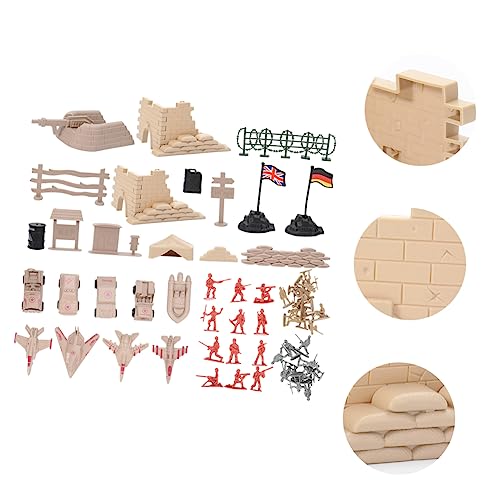 JOINPAYA 1 Satz Militärisches Modell Modellspielzeug Für Statisches Szenenspielzeug Kinderszene Soldatenmodell Soldaten-männer-Figuren-zubehör-Set Plastik JOINPAYA 1 Satz Militärisches Modell Modellspielzeug Für Statisches Szenenspielzeug Kinderszene Soldatenmodell Soldaten-männer-Figuren-zubehör-Set Plastik von JOINPAYA