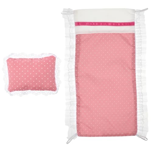 JOINPAYA 1 Satz Mini-Bettlaken-Set Puppen bettwäsche Set Puppenbettwäsche Set Van Dolls künstlicher Lutscherzucker Wannen Hantel Puppen für Puppenhaus Puppensachen Baumwolle Rosa JOINPAYA 1 Satz Mini-Bettlaken-Set Puppen bettwäsche Set Puppenbettwäsche Set Van Dolls künstlicher Lutscherzucker Wannen Hantel Puppen für Puppenhaus Puppensachen Baumwolle Rosa von JOINPAYA