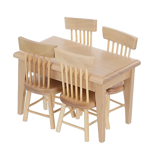 JOINPAYA 1 Satz Mini -Eiche -Tisch und Stuhl Puppenhaus dekorative Requisiten Puppenstubenmöbel und Zubehör Möbel Maßstab 1 12 bastelzeug handwerkskunst Modellbau Mini-Stuhl Miniaturvorräte JOINPAYA 1 Satz Mini -Eiche -Tisch und Stuhl Puppenhaus dekorative Requisiten Puppenstubenmöbel und Zubehör Möbel Maßstab 1 12 bastelzeug handwerkskunst Modellbau Mini-Stuhl Miniaturvorräte von JOINPAYA