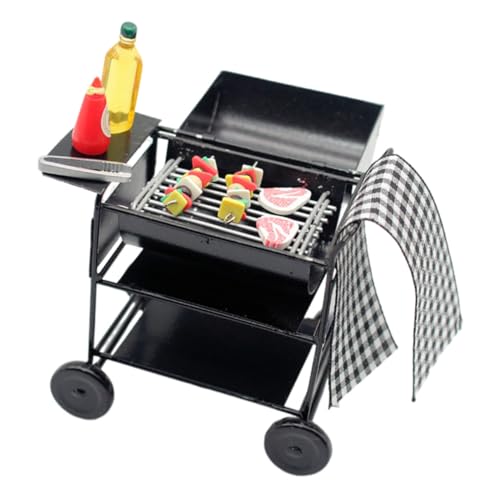 JOINPAYA 1 Satz Miniatur Puppenhaus-grillständer: Mini Grill Modell Für Kleines Miniatur-BBQ Kleiner Kleiner Miniaturgrill Modell Puppenhaus-Grill-Set JOINPAYA 1 Satz Miniatur Puppenhaus-grillständer: Mini Grill Modell Für Kleines Miniatur-BBQ Kleiner Kleiner Miniaturgrill Modell Puppenhaus-Grill-Set von JOINPAYA