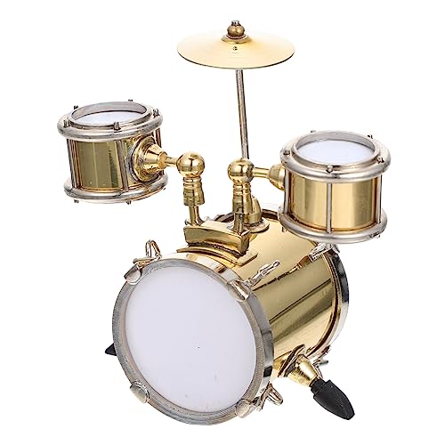 JOINPAYA 1 Satz Mini-Musikinstrumentenmodell kinderinstrumente musikinstrumente Miniatur-Hausmusikinstrumente Miniaturen Simulationsspielzeug aus Holz Miniaturhauszubehör Legierung von JOINPAYA