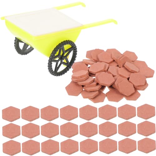 JOINPAYA 1 Satz Mini-Ziegelfliesen Spielzeugsteine Gebäude Höhlenbausatz Bausätze für Erwachsene Sechseckige Mini-Steine kleine Hausbausteine Miniatur-Ziegel verbrannte Erde JOINPAYA 1 Satz Mini-Ziegelfliesen Spielzeugsteine Gebäude Höhlenbausatz Bausätze für Erwachsene Sechseckige Mini-Steine kleine Hausbausteine Miniatur-Ziegel verbrannte Erde von JOINPAYA
