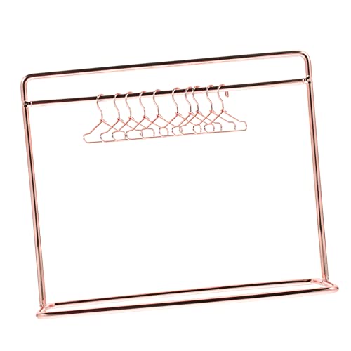JOINPAYA 1 Satz Mini-aufhänger Puppengarderobe Puppenhausmöbel Zubehör Für Babypuppen Trockengestell Für Puppenkleidung Puppenschrank Mini-puppenhauszubehör Puppenmöbel Eisen Rose Gold JOINPAYA 1 Satz Mini-aufhänger Puppengarderobe Puppenhausmöbel Zubehör Für Babypuppen Trockengestell Für Puppenkleidung Puppenschrank Mini-puppenhauszubehör Puppenmöbel Eisen Rose Gold von JOINPAYA