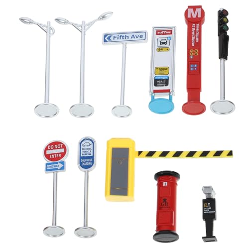 JOINPAYA 1 Set Miniatur-verkehrsschilder – Sicheres Simulationsmodell Für Das Verkehrssicherheitsbewusstsein Von Kindern JOINPAYA 1 Set Miniatur-verkehrsschilder – Sicheres Simulationsmodell Für Das Verkehrssicherheitsbewusstsein Von Kindern von JOINPAYA